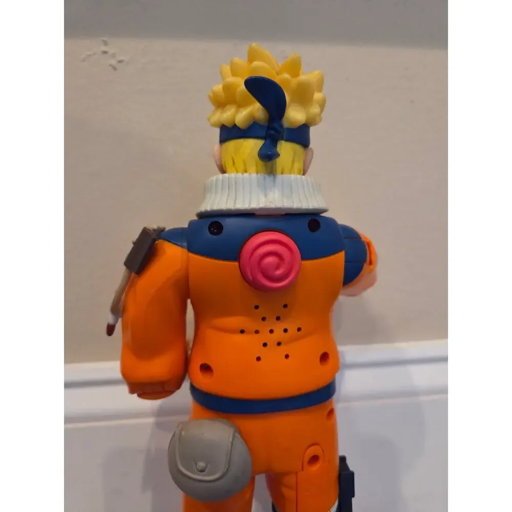 Naruto Uzumaki Interactive Action Figure – Sound Effects & Kunai – Approx. 12